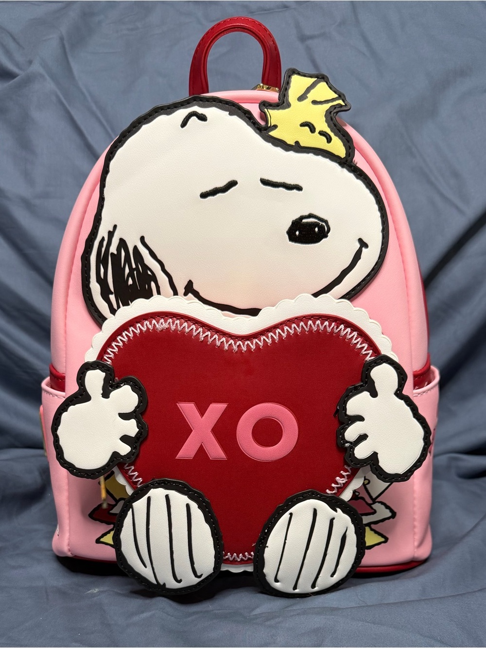 Loungefly NWT Snoopy XO Heart Mini Backpack